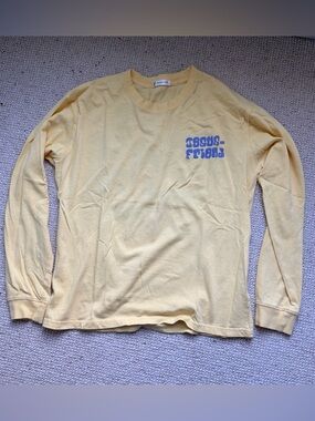 Elevated Faith Yellow Long Sleeve Graphic Tee